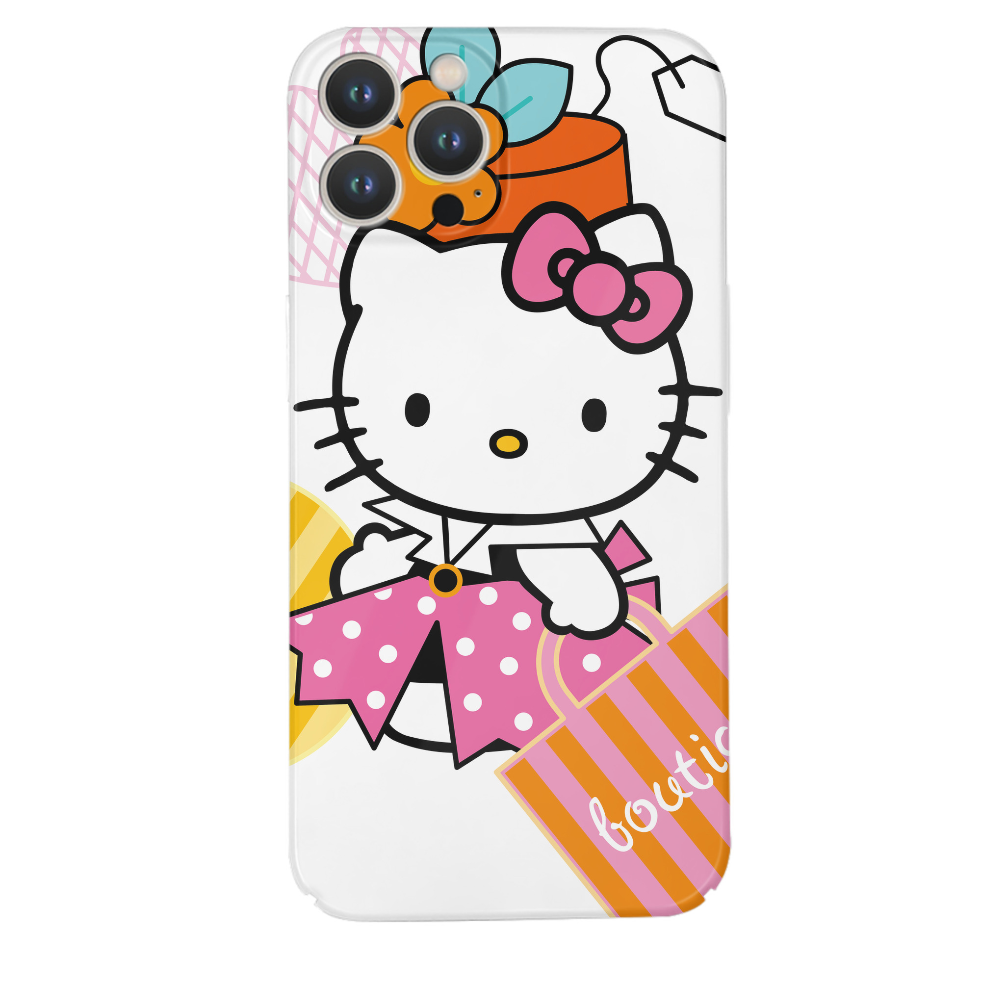 （画像用） Hello Kitty ハローキティ 【iPhone 14シリーズ対応】ハードケース
